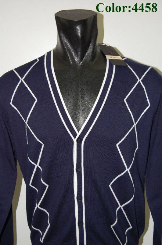 Bramante Cardigan Uomo Bramante Slim Fit 100% Cotone