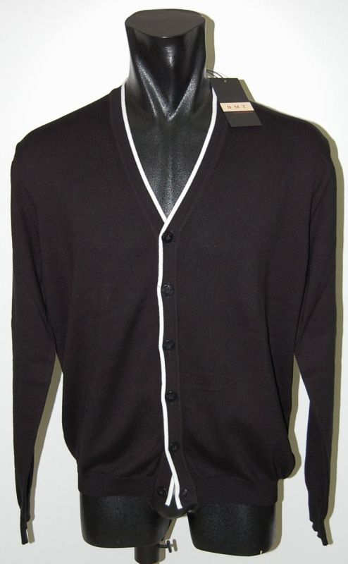 Bramante Cardigan Uomo Bramante Slim Fit 100% Cotone