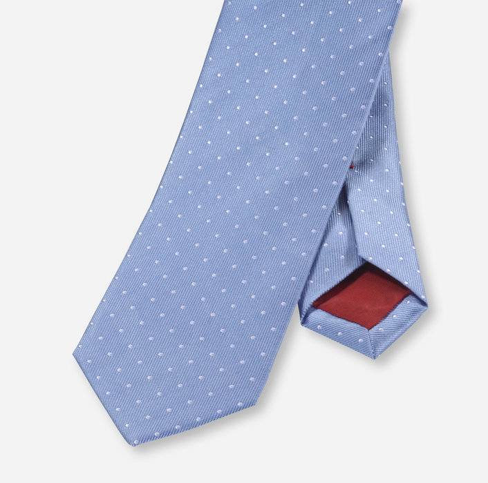 Olymp Cravatta A Pois Slim In Seta Pura Olymp In Otto Colori