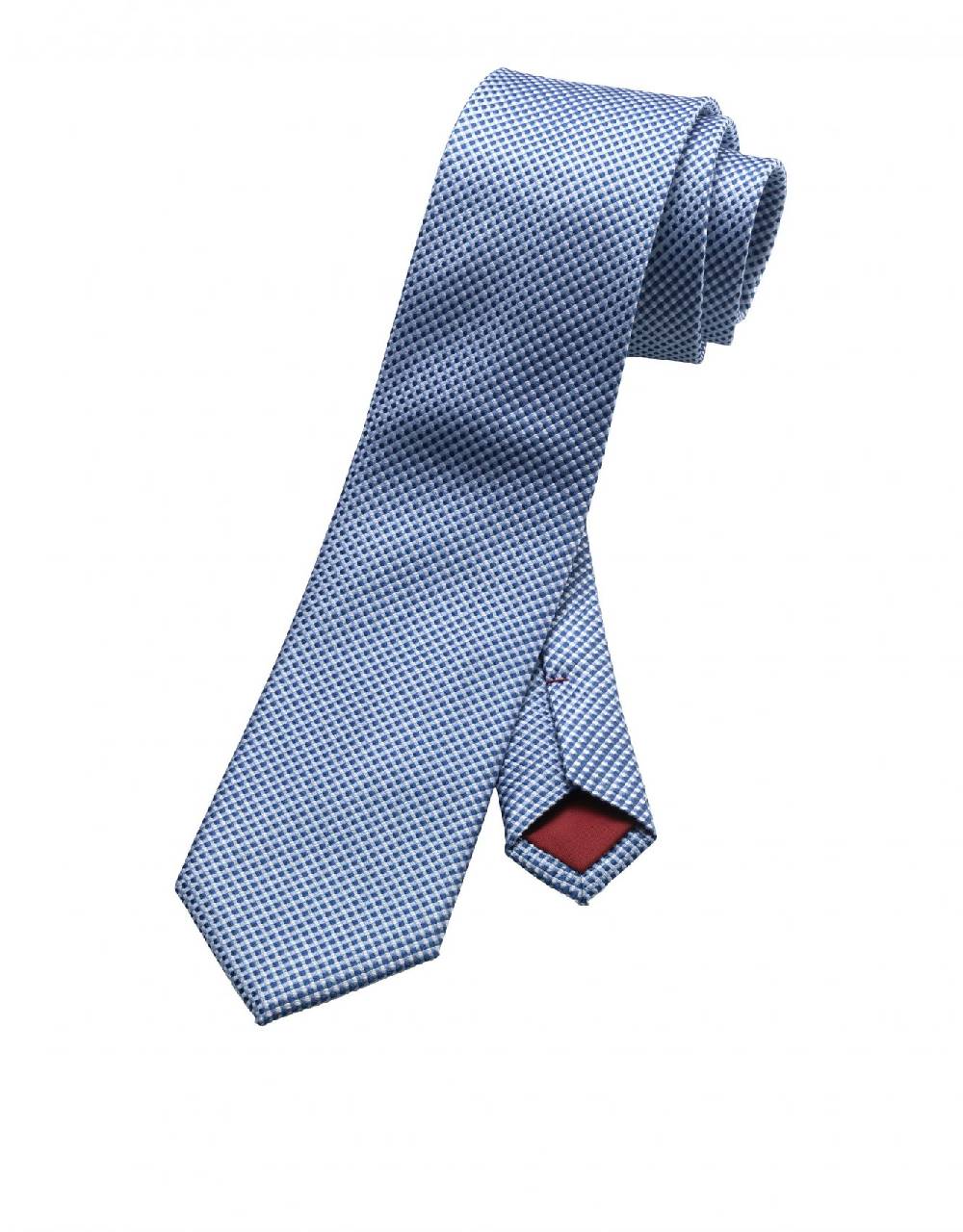 Olymp Cravatta Con Micro Disegno In Seta Pura Olymp In Otto Colori