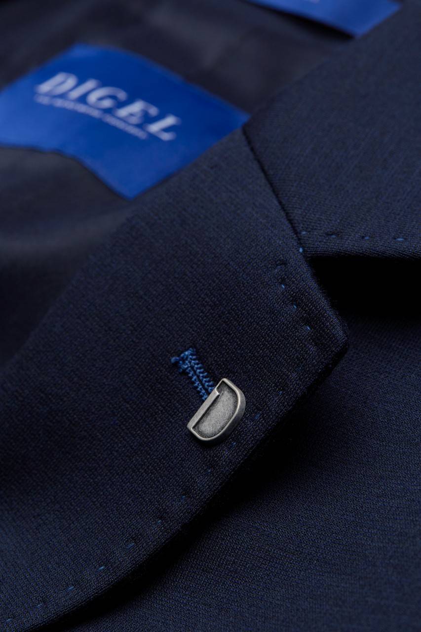 Digel Abito Blu In Jersey Digel Modern Fit