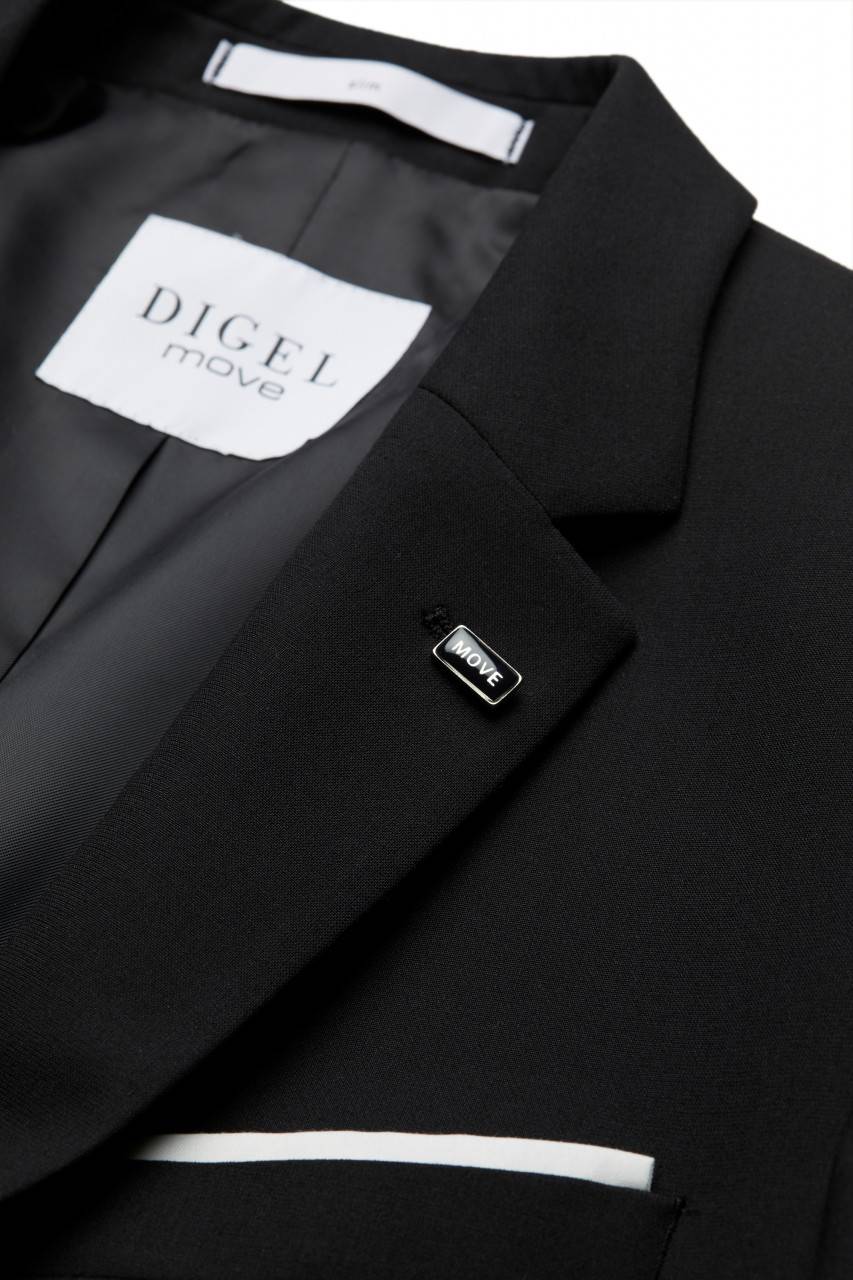 Digel Abito Digel Extra Slim Fit Nero