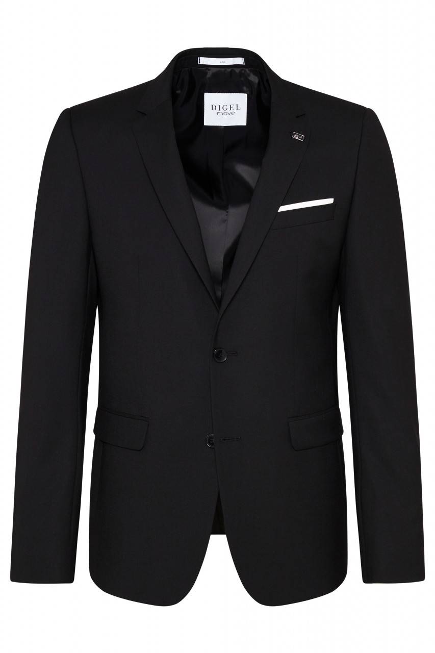 Digel Abito Digel Move Nero Extra Slim Fit