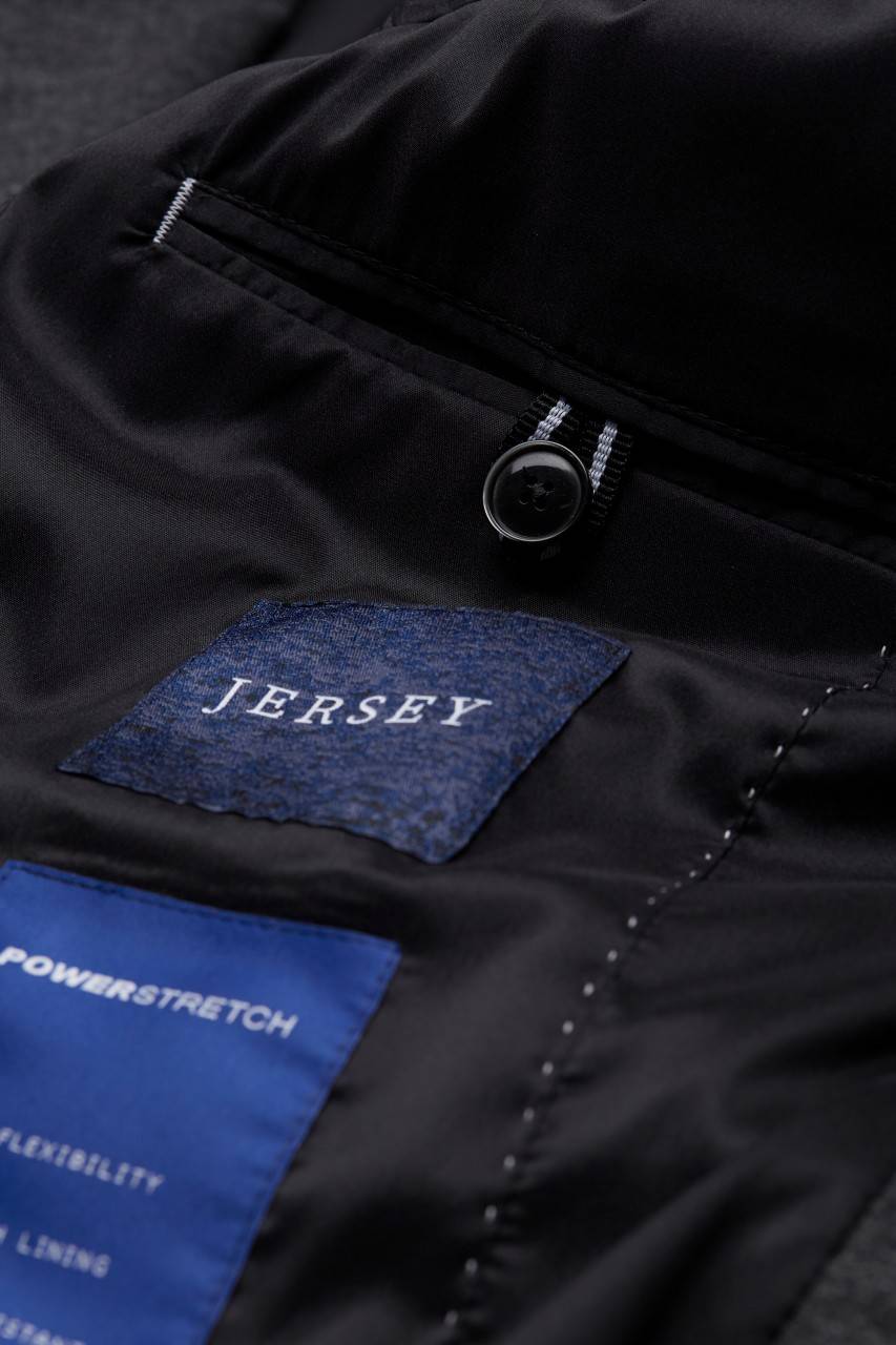 Digel Abito Grigio In Jersey Digel Modern Fit