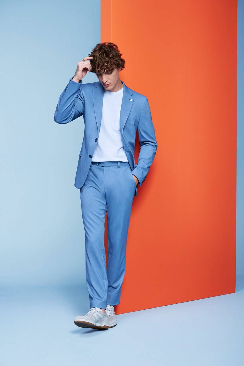 Digel Move Abito azzurro digel slim fit stretch