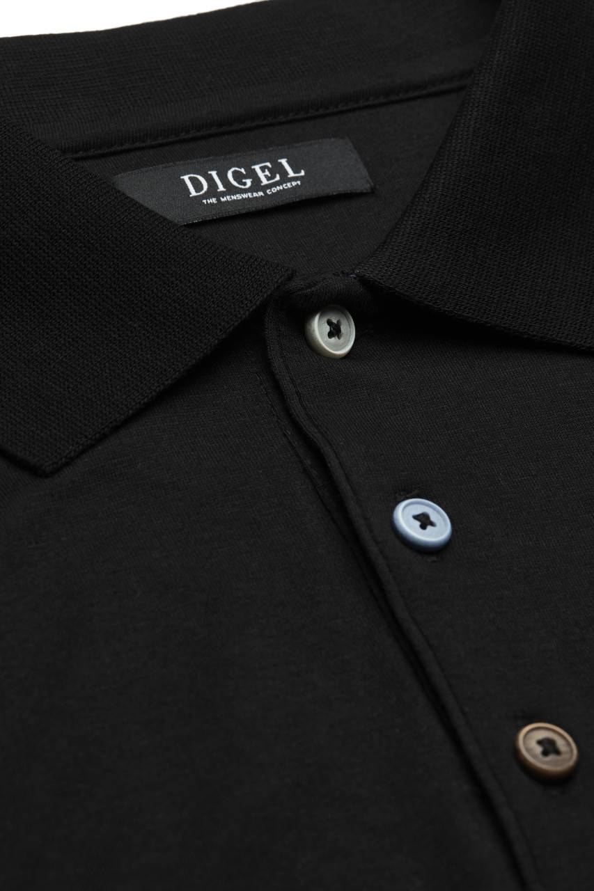 Digel Polo Manica Corta Digel In Cotone Jersey