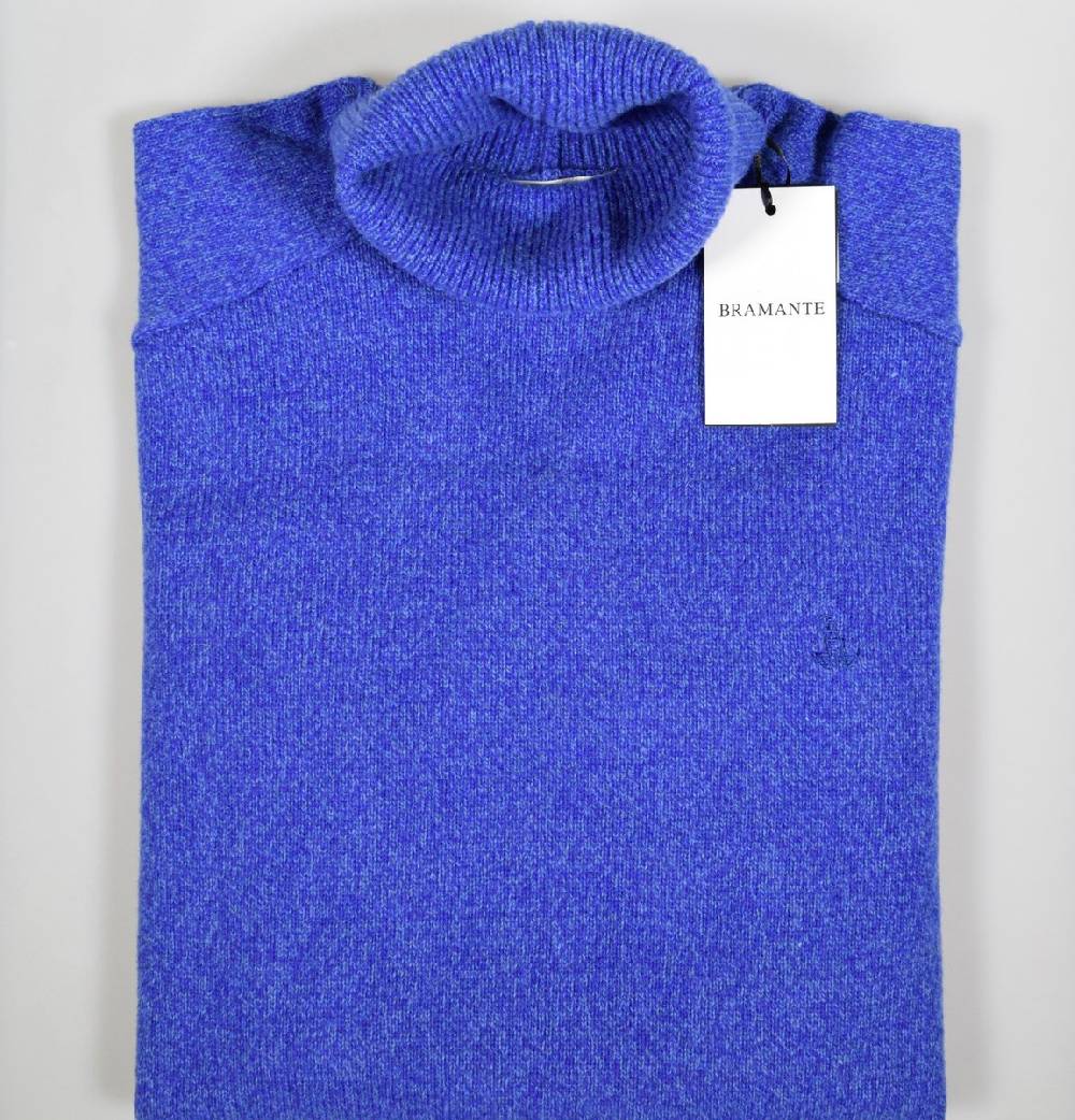 Bramante Dolcevita Bramante Modern Fit Misto Lana In Sei Colori