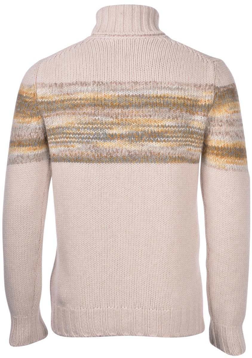 Gran Sasso Dolcevita Gran Sasso Beige In Lana E Alpaca