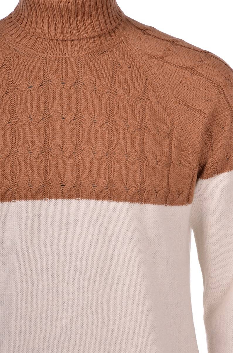 Gran Sasso Dolcevita Gran Sasso In Air Wool Bicolore