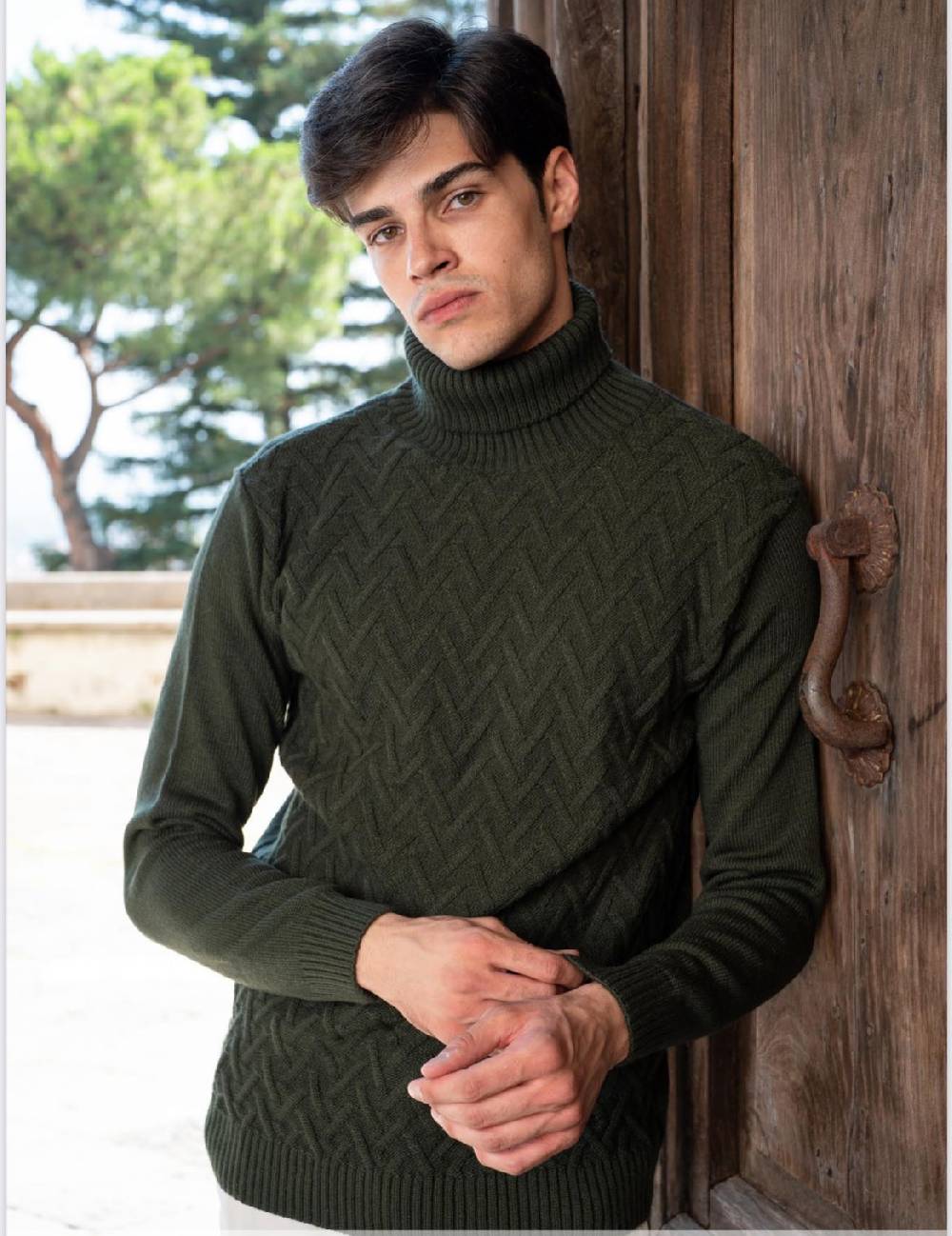 Manuel Garcia Dolcevita Manuel Garcia Beige In Misto Lana