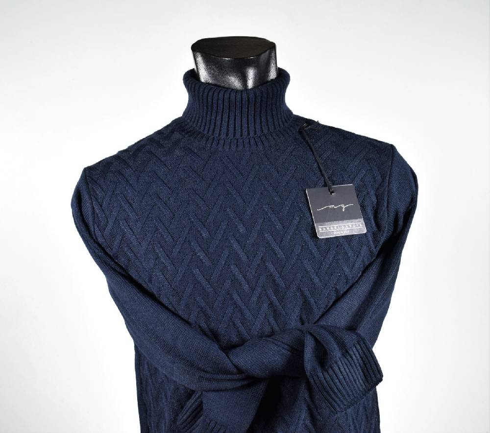 Manuel Garcia Dolcevita Manuel Garcia Blu In Misto Lana