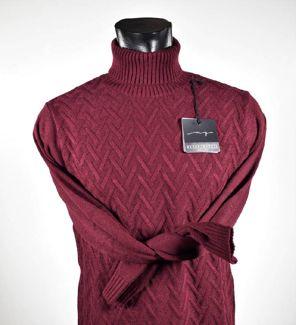 Manuel Garcia Dolcevita Manuel Garcia Bordeaux In Misto Lana