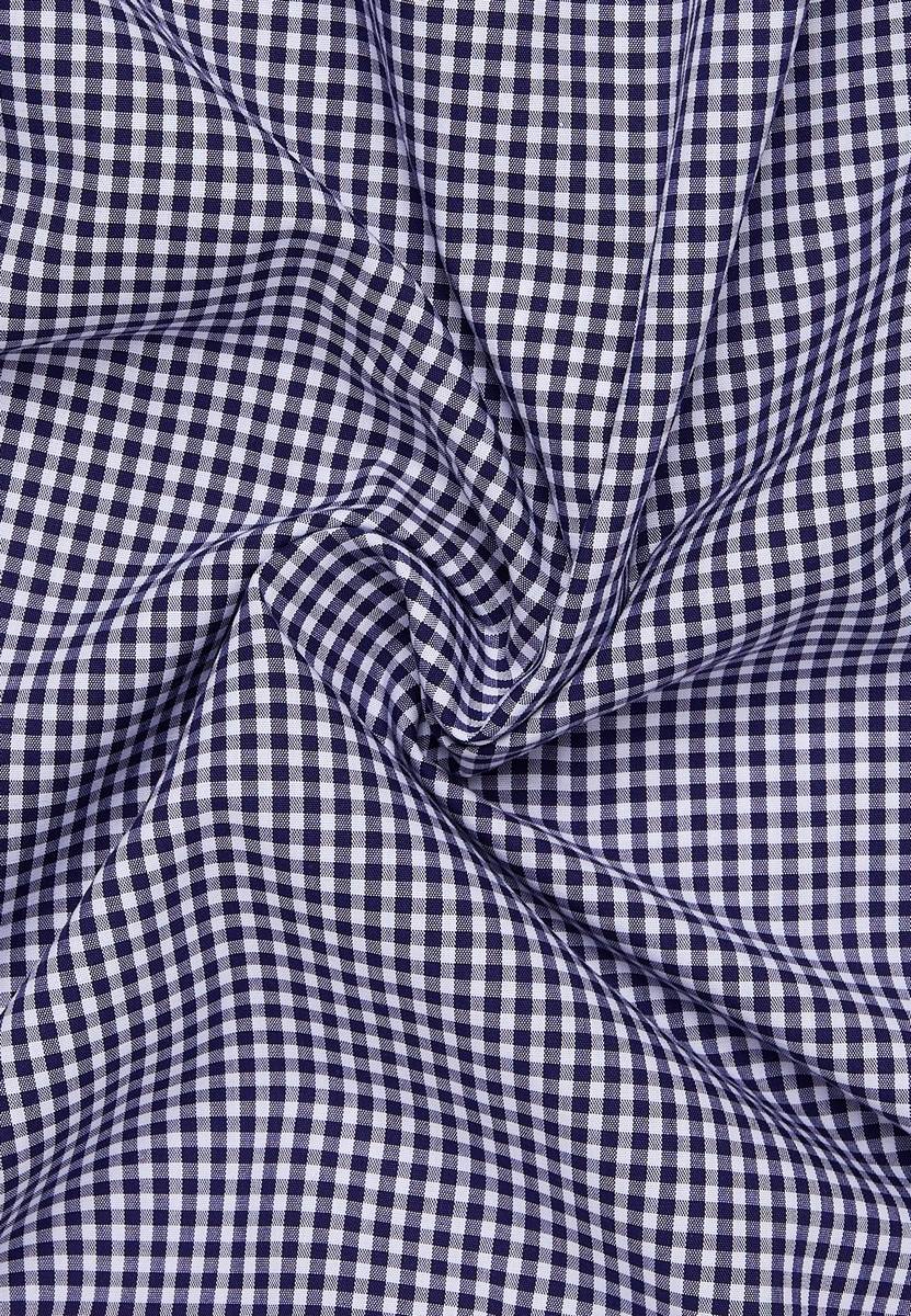 Eterna Camicia Eterna A Quadretti Blu Modern Fit