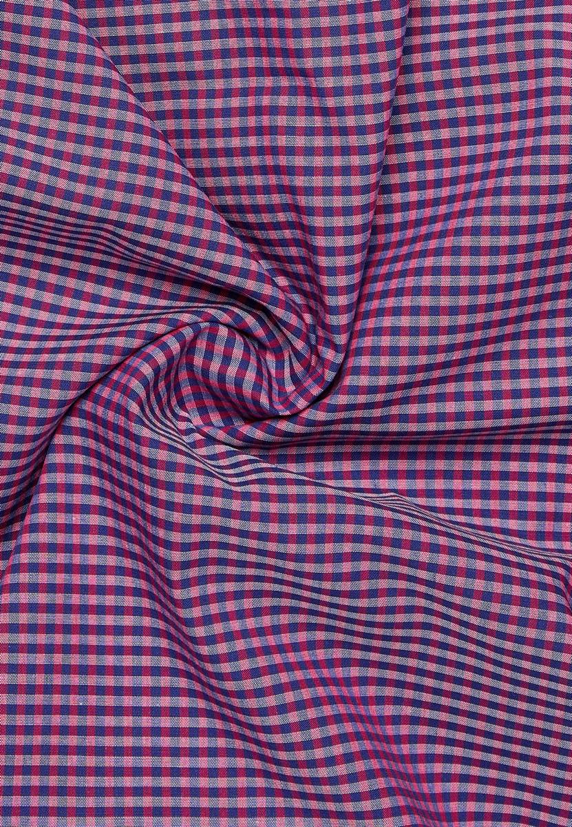 Eterna Camicia Eterna A Quadretti Rosso Modern Fit