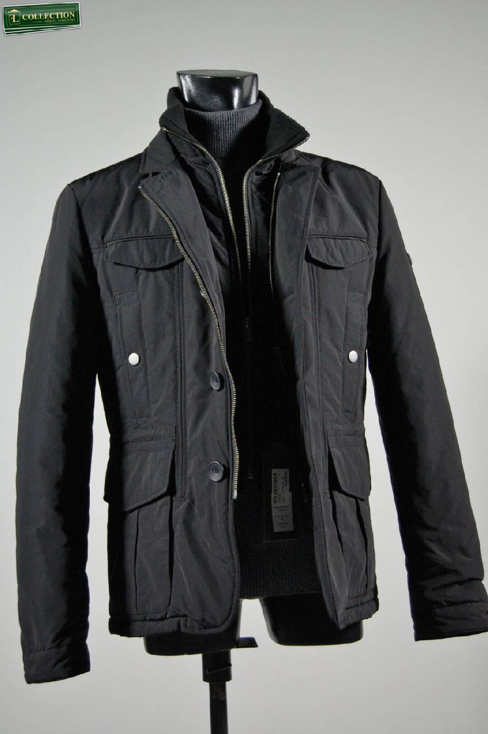 Projects & People Field Jacket Con Pettorina Antivento Staccabile P&P