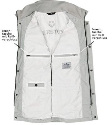 Milestone Field Jacket In Microfibra Milestone Modern Fit