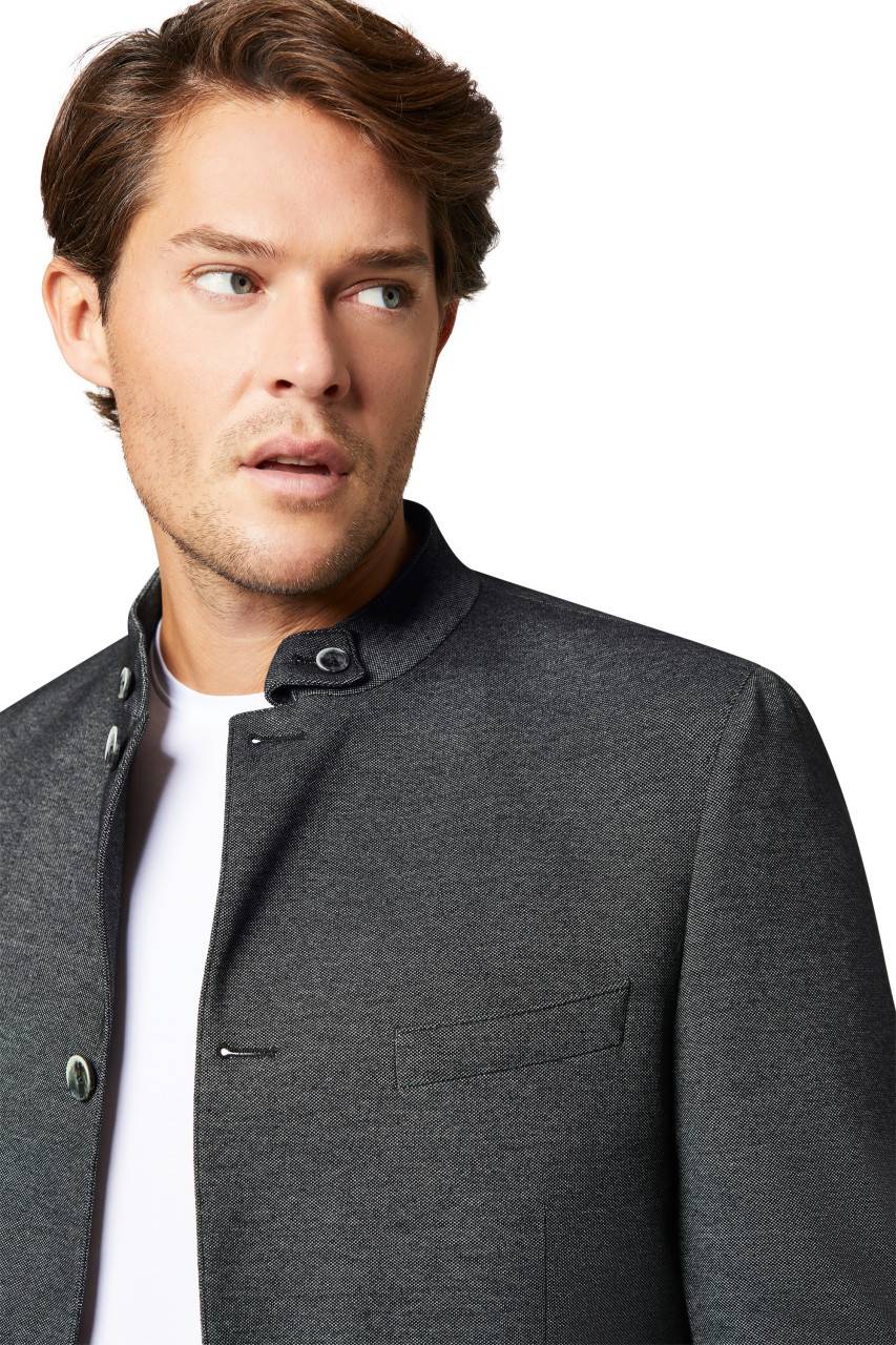 Digel Giacca Alla Coreana Digel Drop Quattro Comfort Fit In Jersey