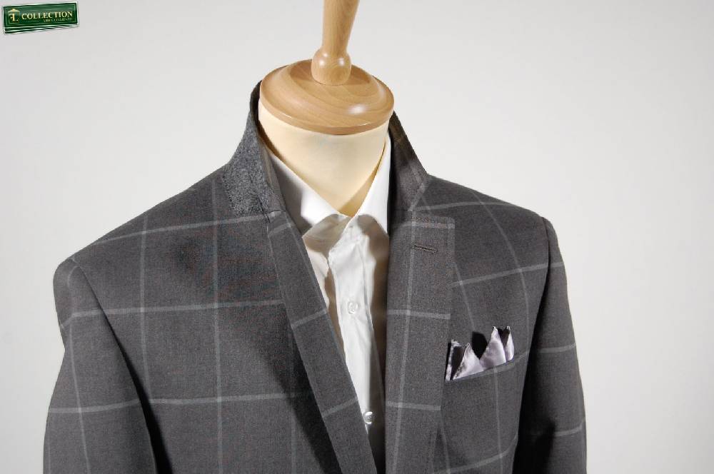 Piero Giachi Giacca Blazer A Quadri Grigio Con Toppe Piero Giachi