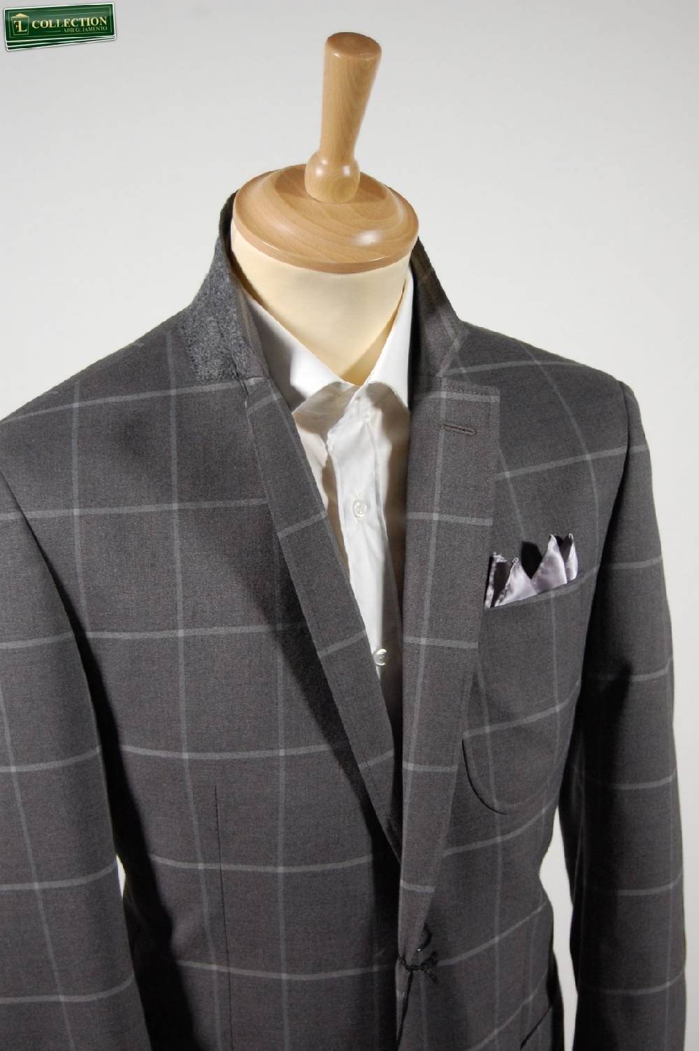 Piero Giachi Giacca Blazer A Quadri Grigio Con Toppe Piero Giachi