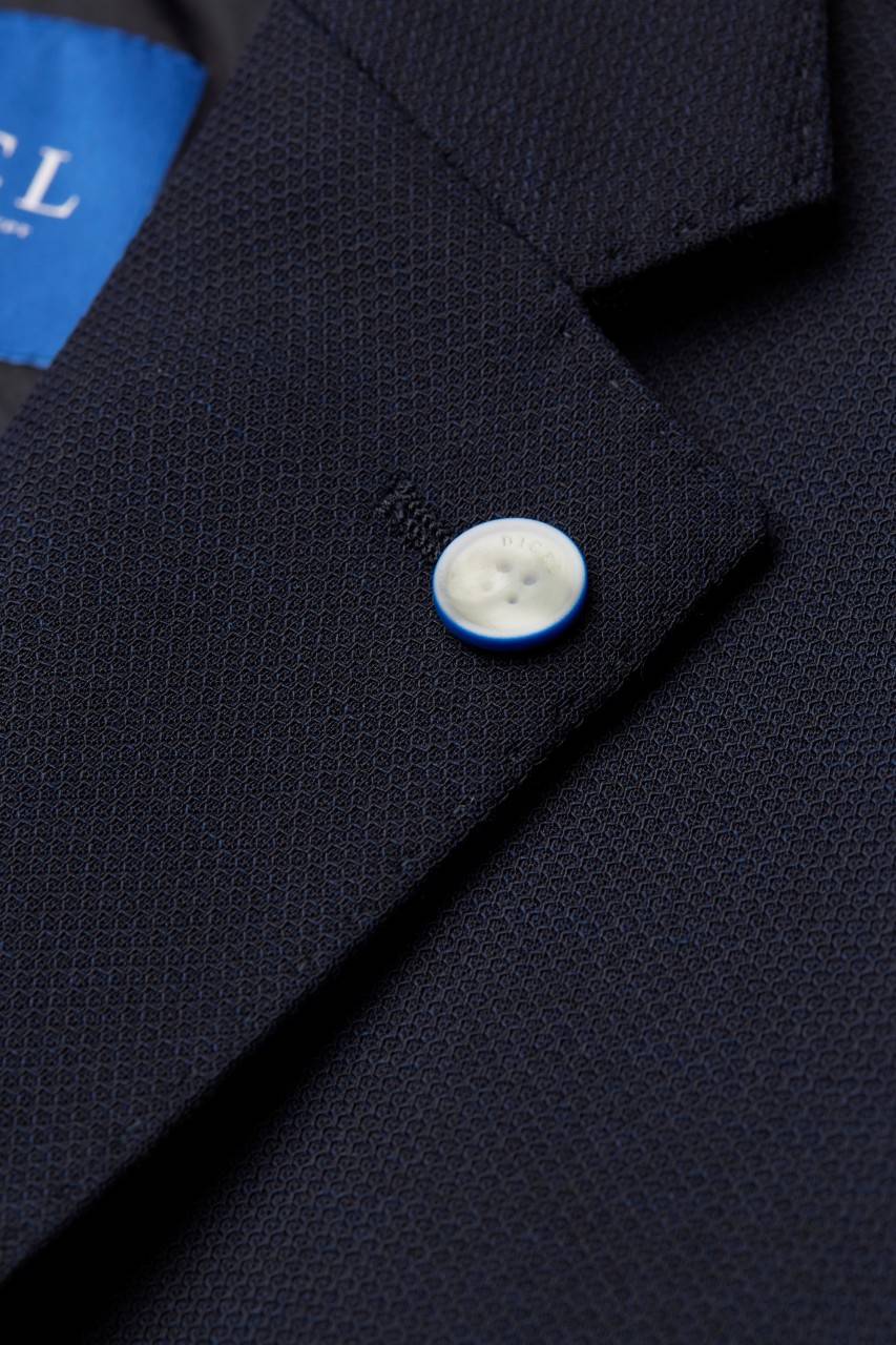 Digel Giacca Blazer Blu Digel Sfoderato Drop Quattro Corto