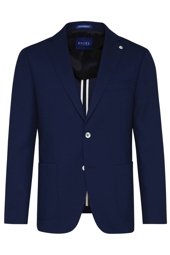 Digel Giacca blazer blu marine digel sfoderata drop quattro corto Digel Giacca blazer blu marine digel sfoderata drop quattro corto