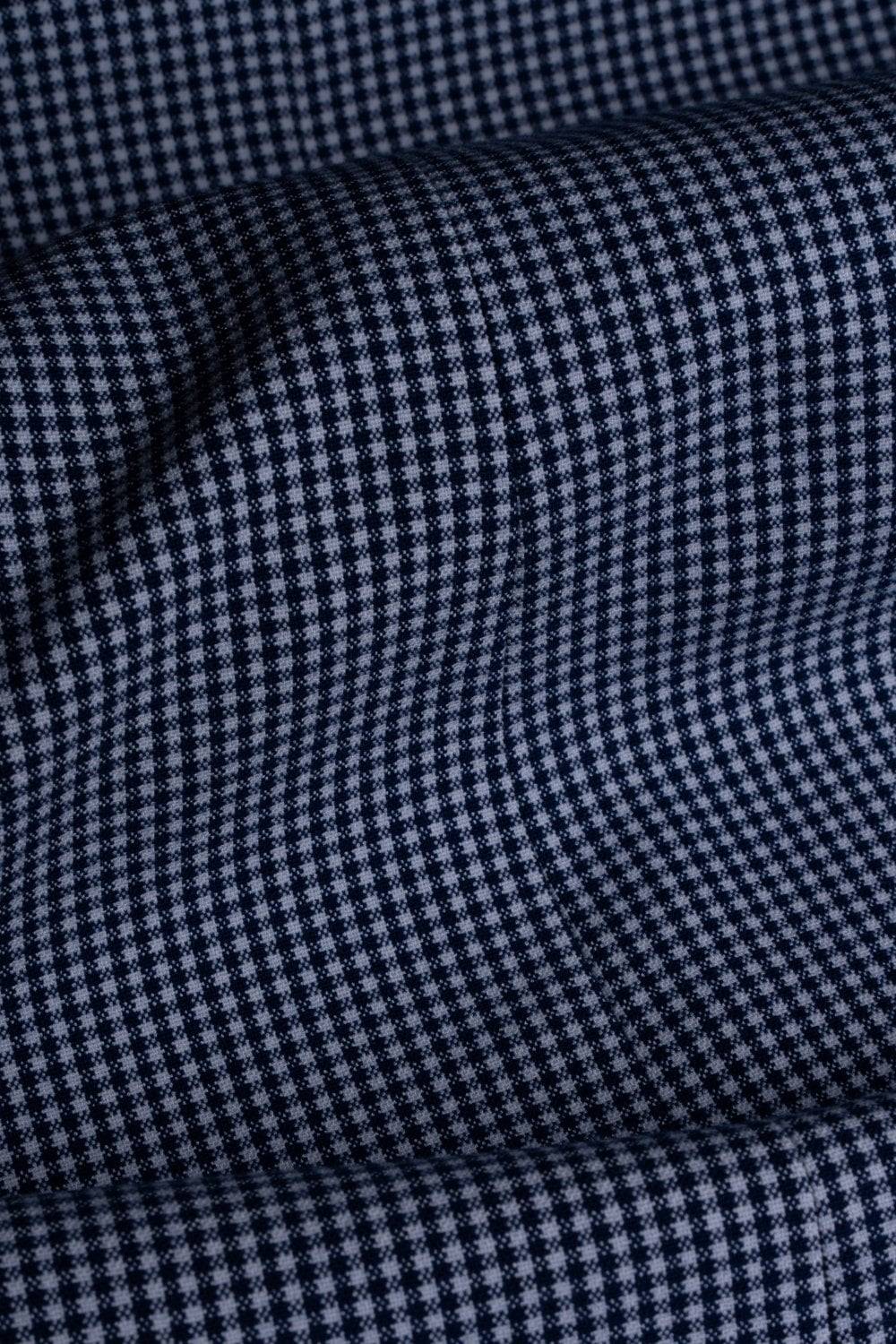 House Of Cavani Giacca Blazer Cavani A Quadretti Blu Stretch