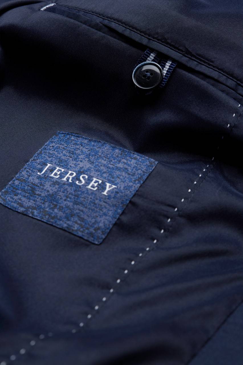 Digel Giacca Blazer Digel Blu Sfoderata In Jersey Modern Fit