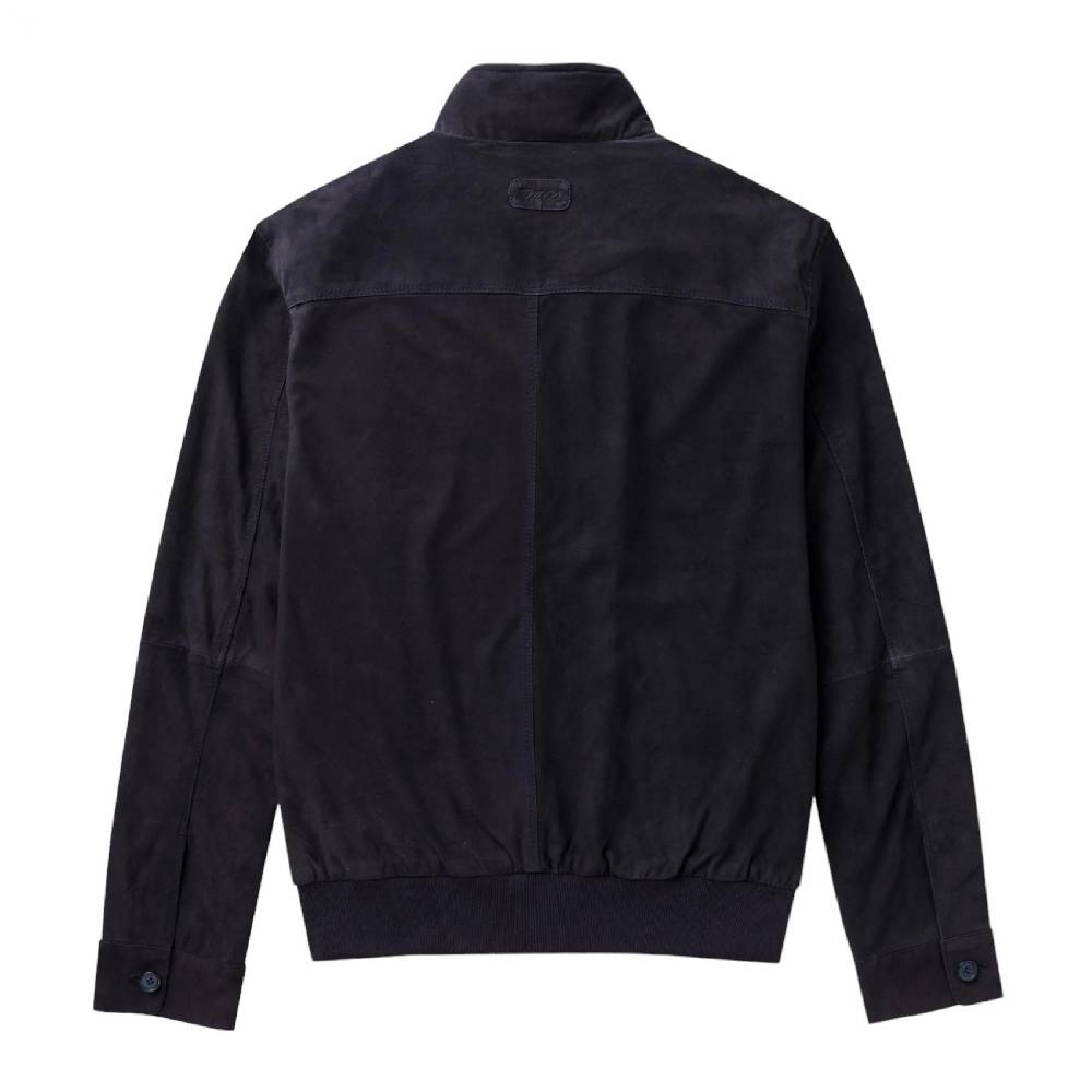 MCS Giacca Bomber Harrington Mcs In Pelle Scamosciata