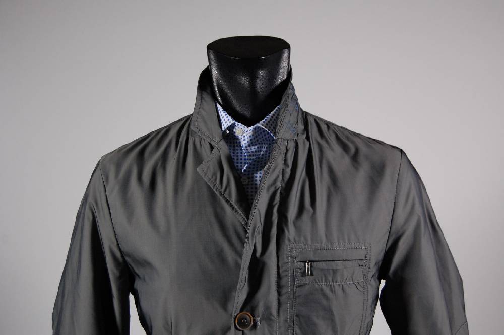 Milestone Giacca Field Jacket Con Toppe Grigio Milestone