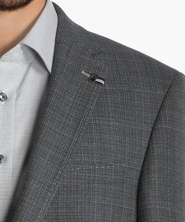 Digel Giacca Grigio A Quadri Digel Drop Sei Modern Fit