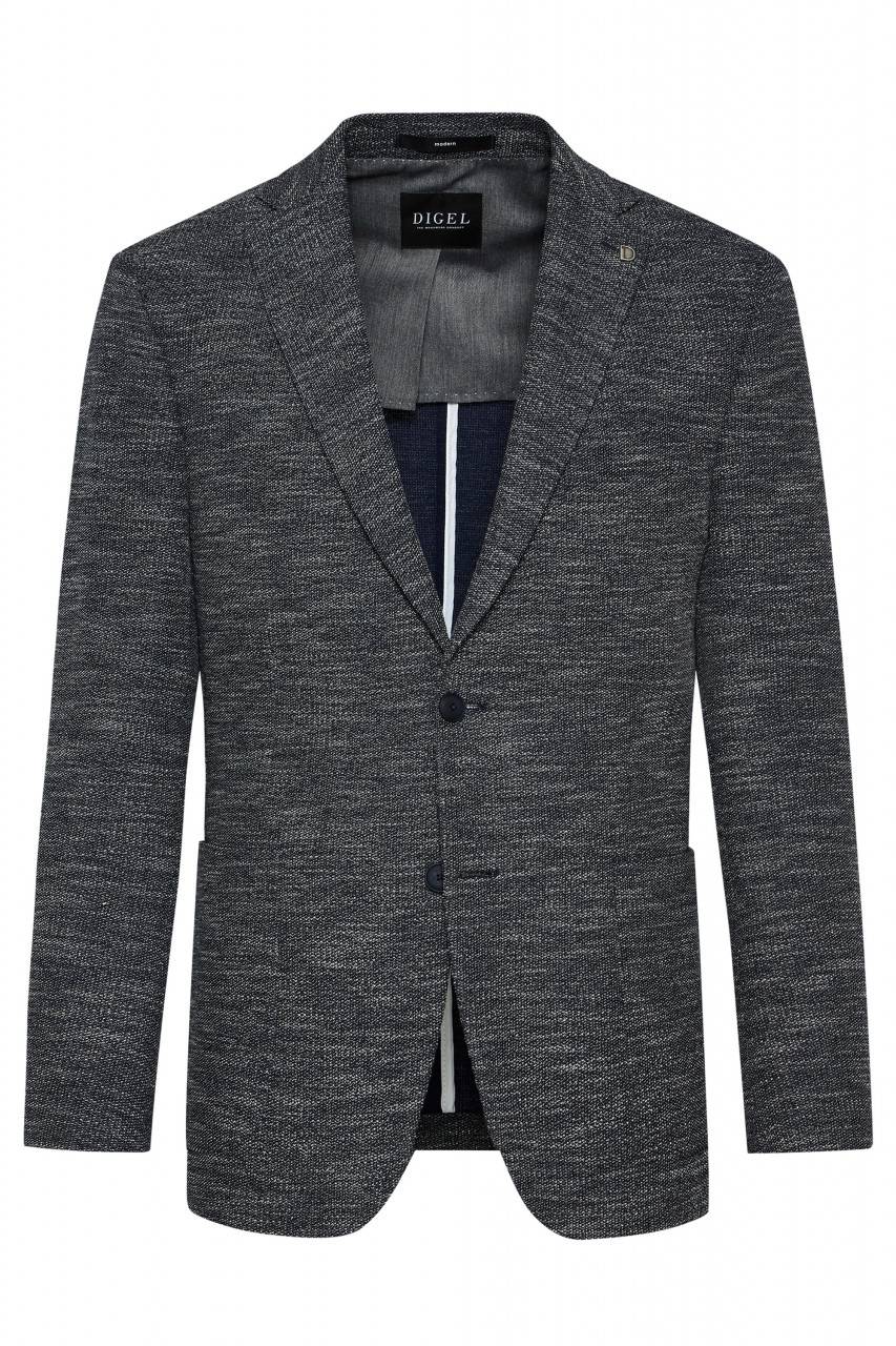 Digel Giacca in jersey grigio digel drop quattro corto Digel Giacca in jersey grigio digel drop quattro corto