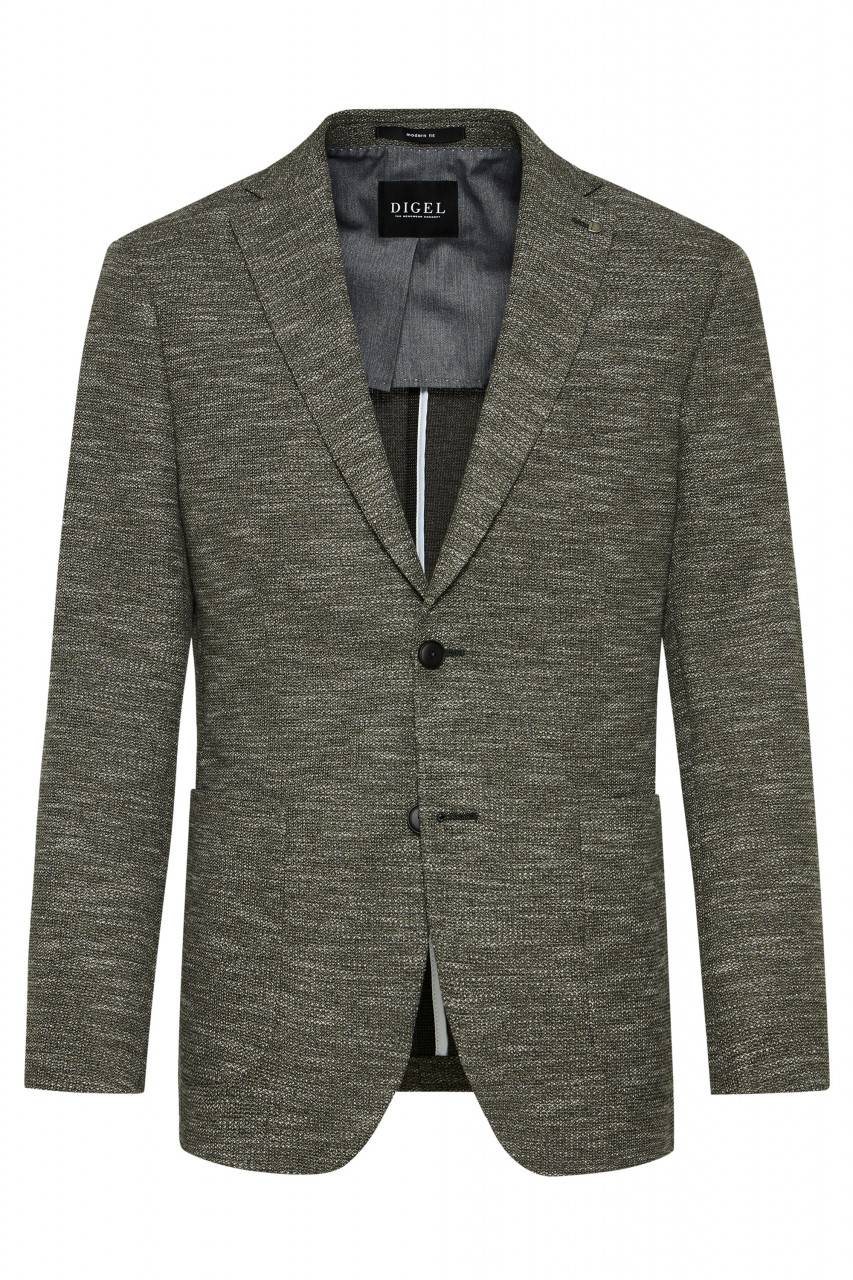 Digel Giacca In Jersey Verde Digel Drop Sei Modern Fit