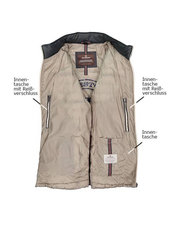 Milestone Giacca In Pelle Milestone Con Imbottitura Innovativa