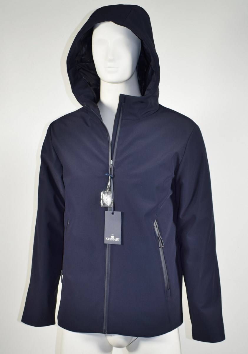 Adimari Giacca Sportiva A Fondo Dritto Con Cappuccio Adimari