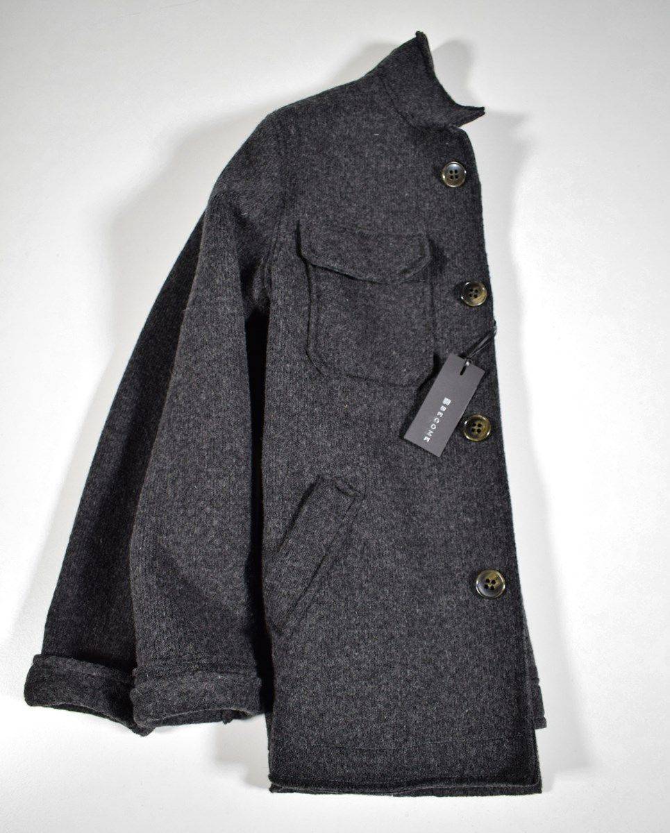 Become Giacca Sportiva Become In Lana Cotta Sfoderata Slim Fit