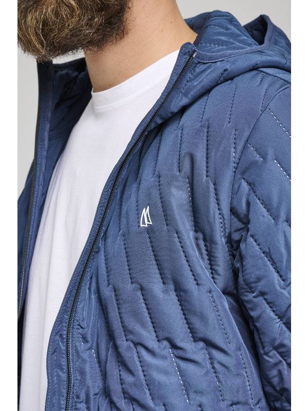 Vela Blu Giacca Sportiva Con Cappuccio Vela Blu Modern Fit