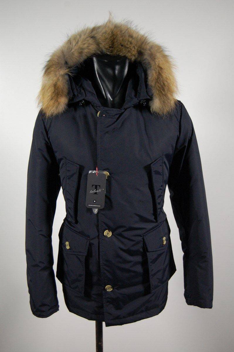 Talenti Giaccone Modello Woolrich In Vera Piuma D'oca