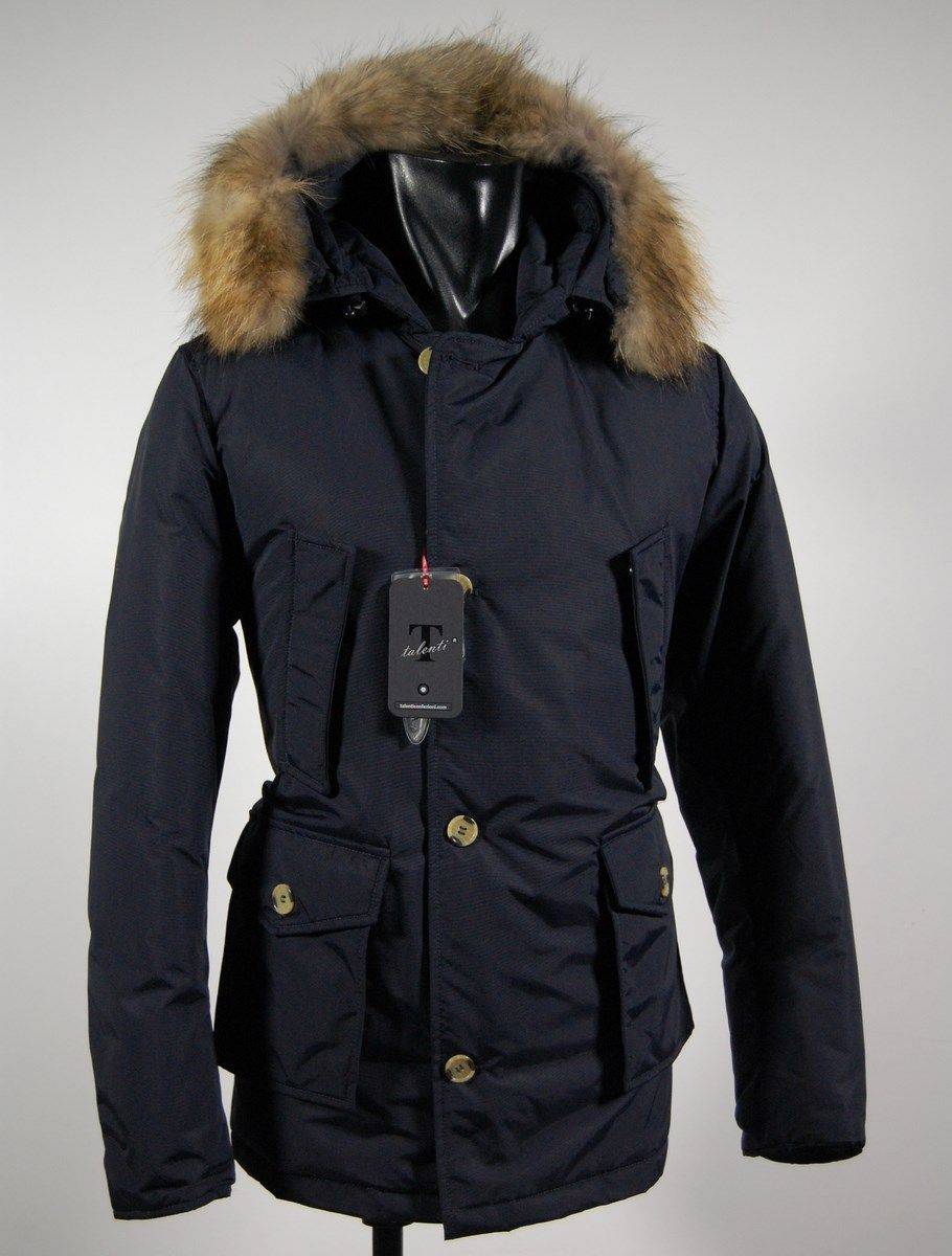 Talenti Giaccone modello woolrich in vera piuma d'oca