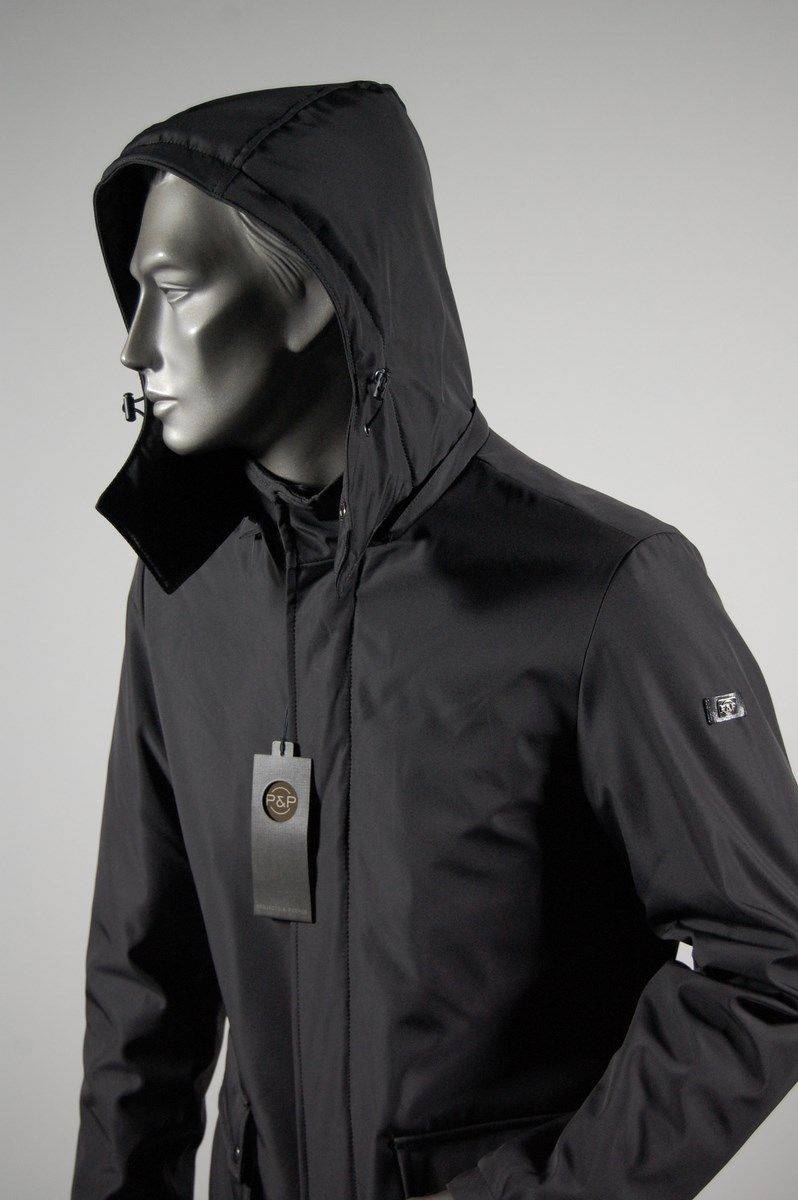 Projects & People Giaccone Parka Taglio Elegante Accoppiato Con Cappuccio Due Colori