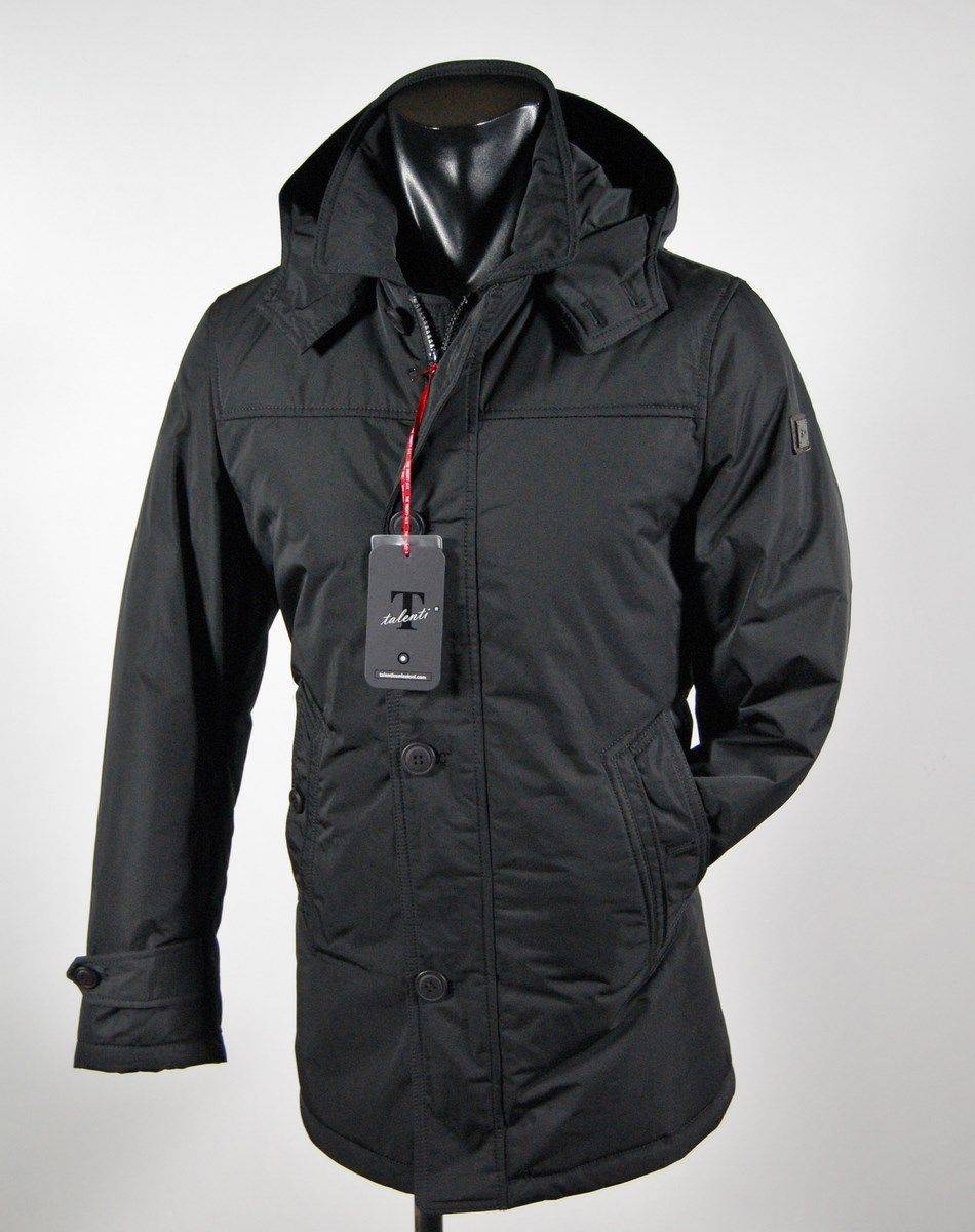 Talenti Giaccone Talenti Con Cappuccio In Colore Nero