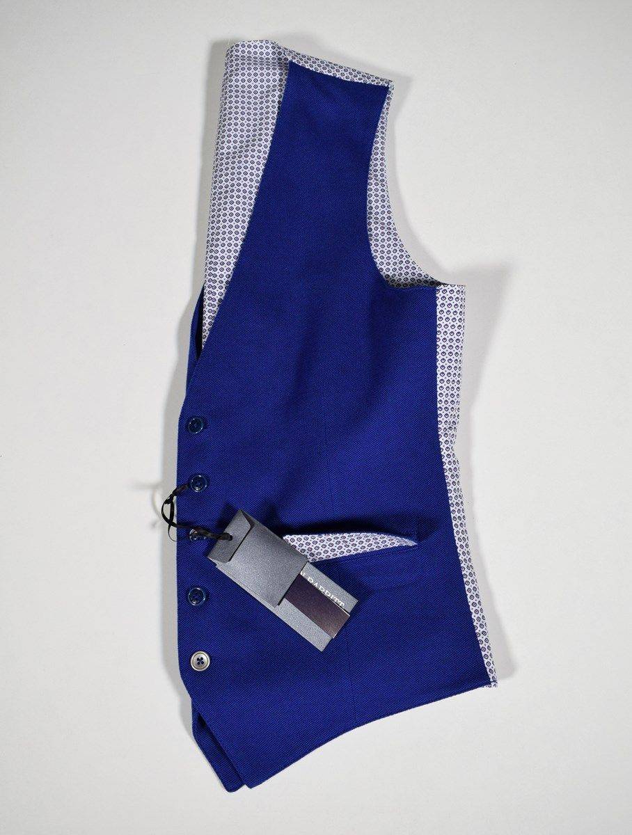 John Barritt Gilet Azzurro John Barritt In Puro Cotone