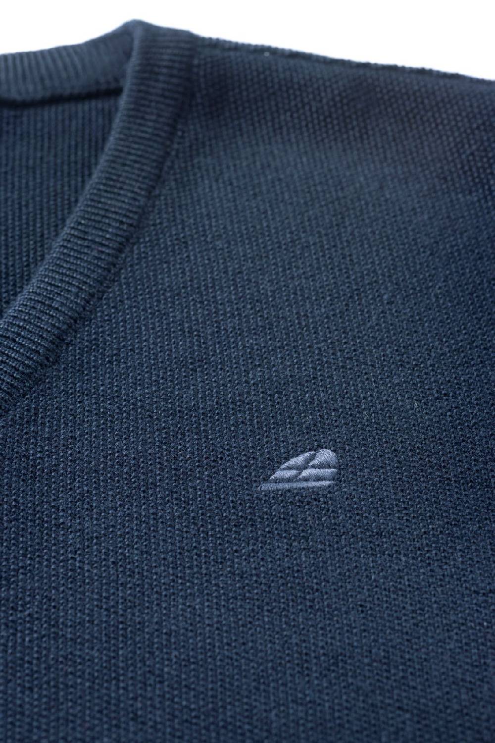 Green Coast Gilet Blu Con Scollo A V Green Coast Modern Fit