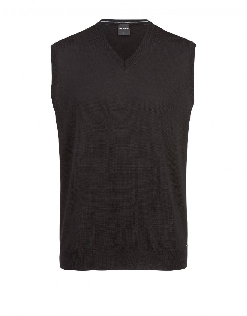 Olymp Gilet Olymp Con Collo A V In Pura Lana Pettinata