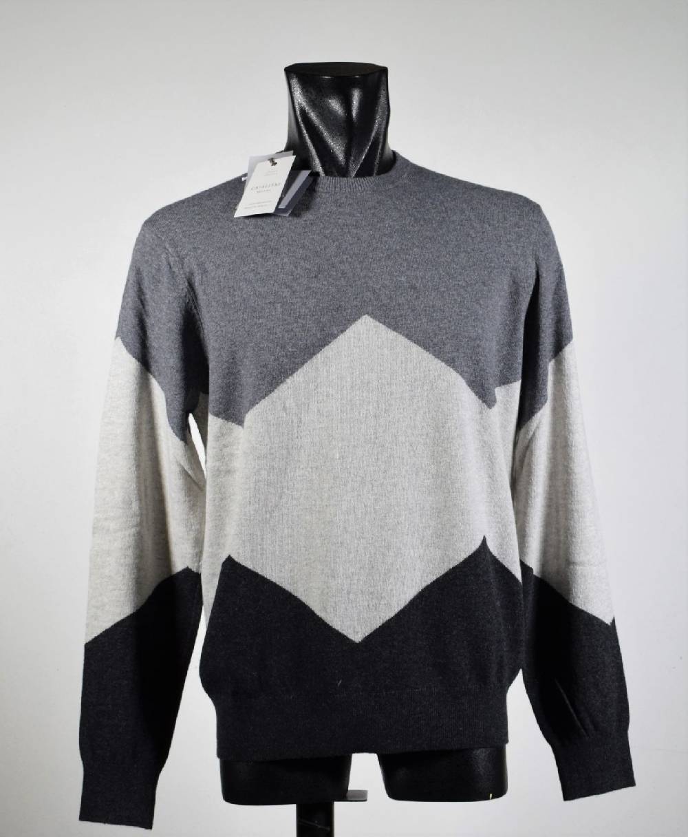 Cavalieri Milano Girocollo Cavaileri Milano In Lana Merinos E Cashmere