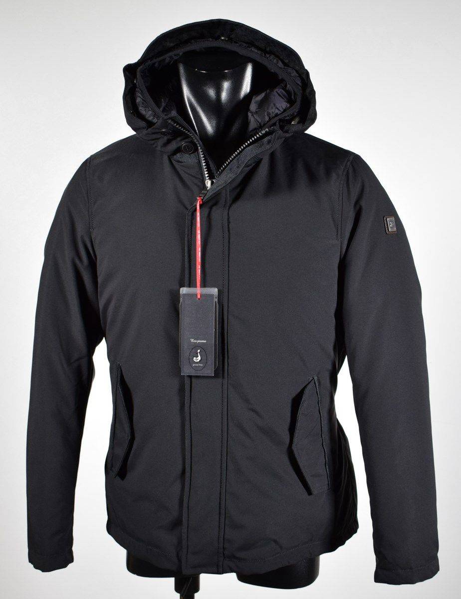 Talenti Giubbino Corto Nero Talenti Con Imbottitura Interna Staccabile