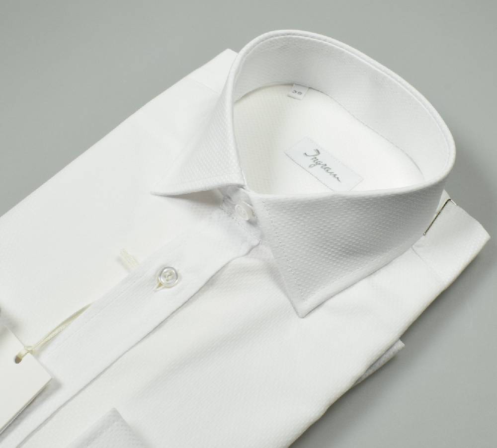 Ingram Camicia Elegante Bianca Ingram Regular Fit