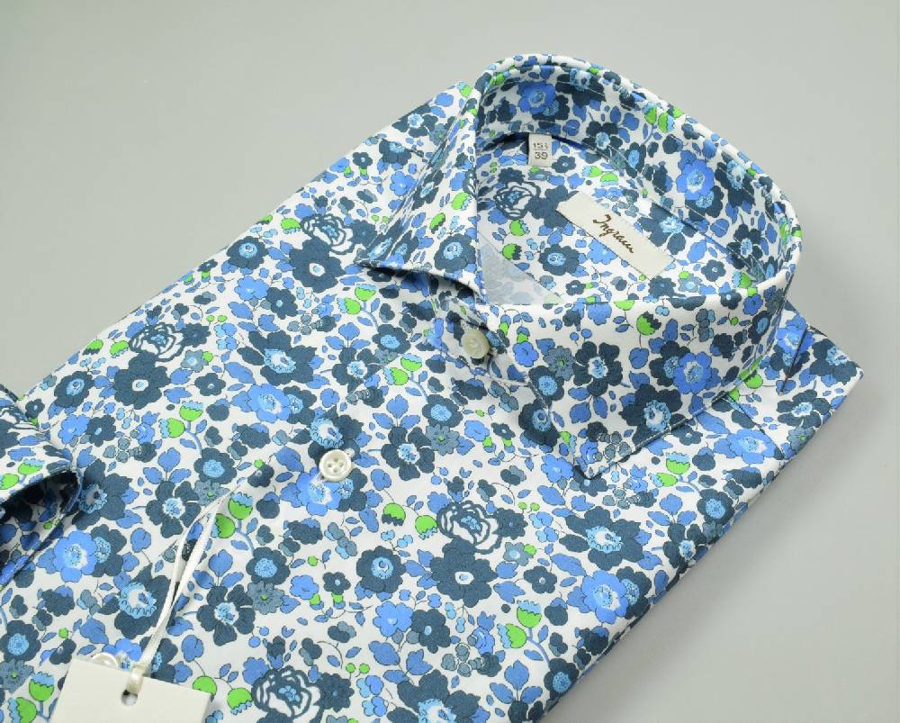Ingram Camicia Ingram Fantasia Floreale Slim Fit