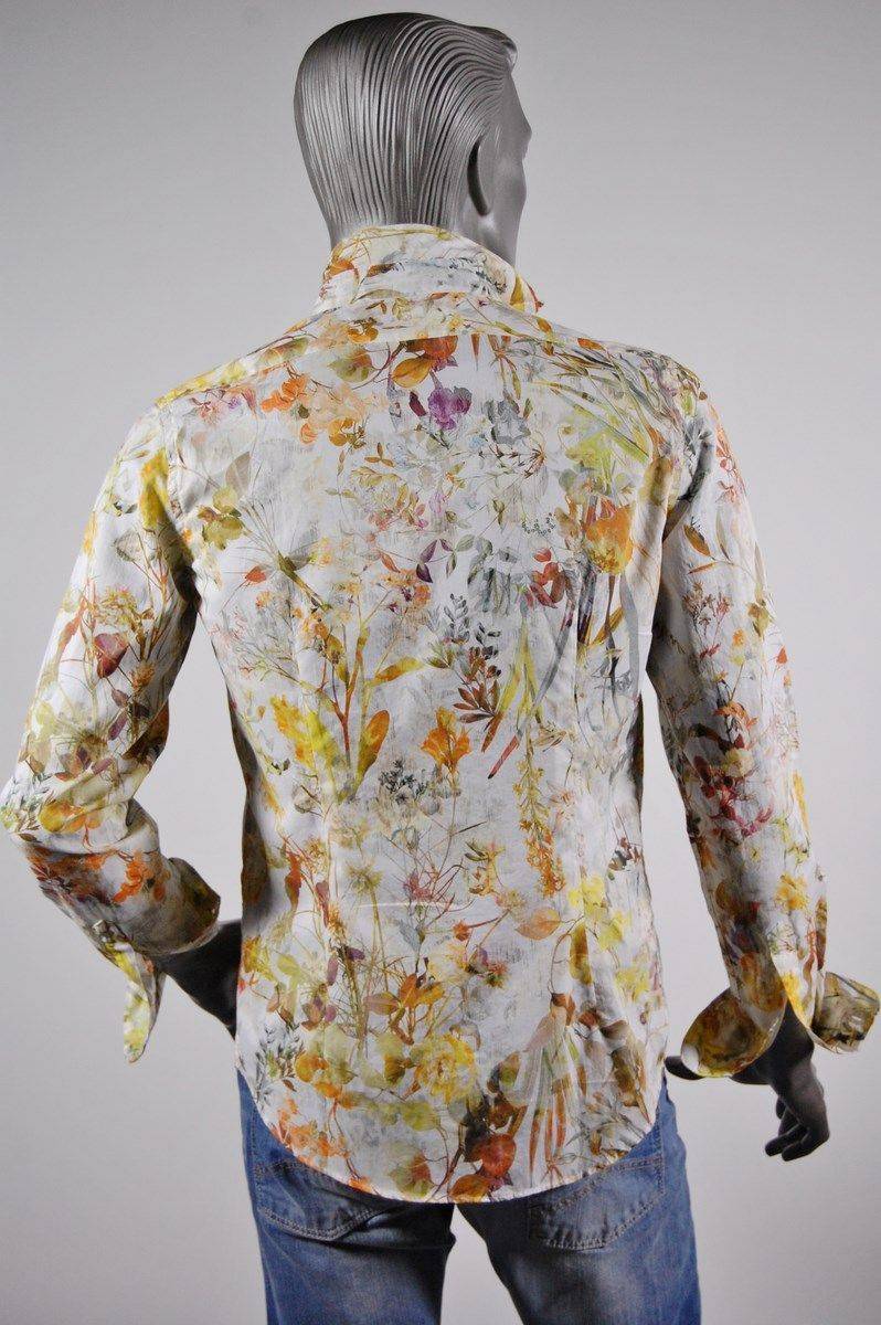 Ingram Camicia Ingram Slim Fit Fantasia Hawaiana