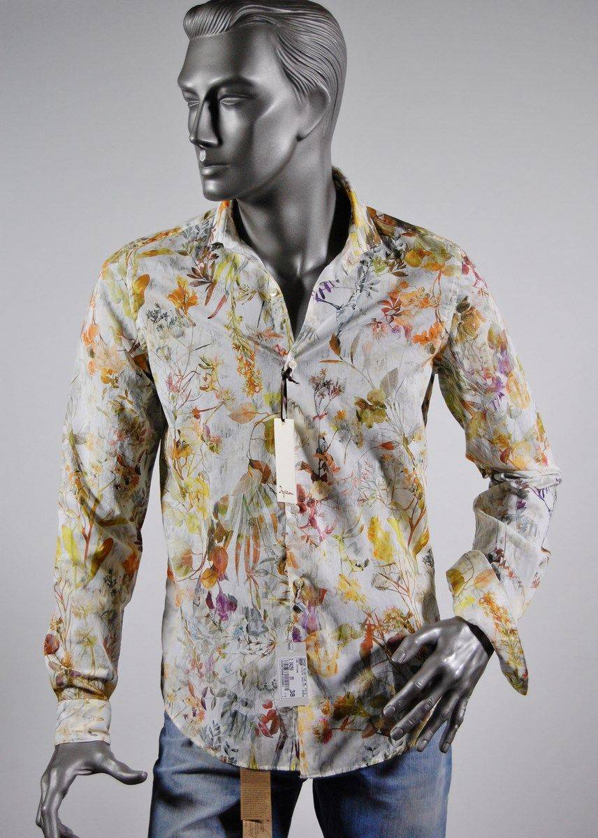 Ingram Camicia ingram slim fit fantasia hawaiana