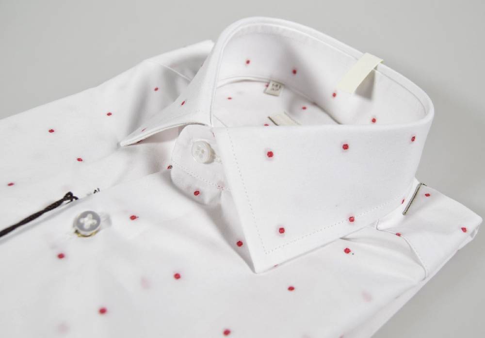 Ingram Camicia Ingram Slim Fit Fil Coupè Rosso